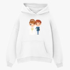 Толстовка худи оверсайз