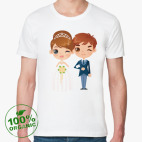 Мужская футболка органик