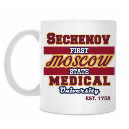 Кружка Первый мед сеченова
