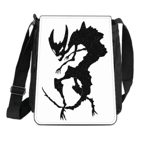 Сумка-планшет с принтом Тень