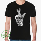 Мужская футболка органик