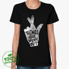 Женская футболка органик