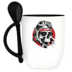 Кружка с ложкой