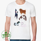 Мужская футболка органик