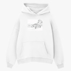 Толстовка худи оверсайз