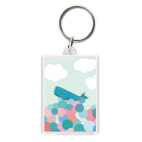 Брелок 5.7 x 4.1 см Кит на шариках