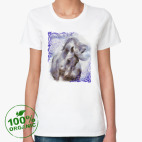 Женская футболка органик