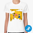 Женская спортивная футболка