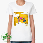 Женская футболка органик