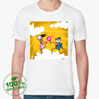 Мужская футболка органик