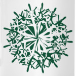 елка-снежинка