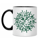 Кружка двухцветная