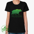 Женская футболка органик