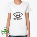 Женская футболка органик