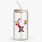 Банка с бамбуковой крышкой