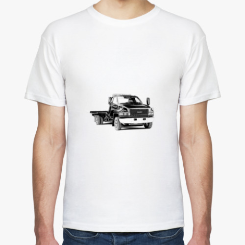 Футболка с принтом GMS