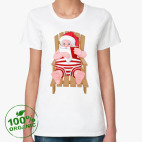 Женская футболка органик