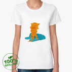 Женская футболка органик