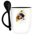 Кружка с ложкой