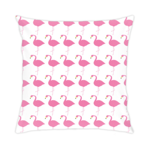Подушка Розовый Фламинго