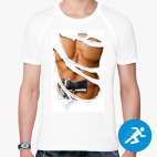 Мужская спортивная футболка