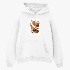 Толстовка худи оверсайз