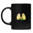 Кружка цветная UV-DTF