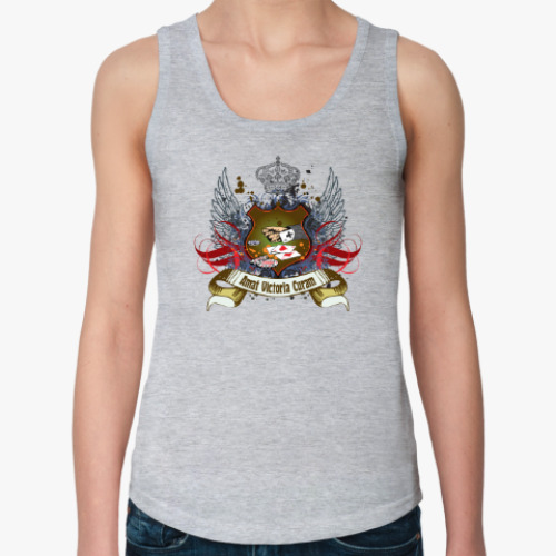 Женская майка с принтом Победа любит подготовку