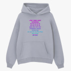 Толстовка худи оверсайз