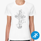 Женская спортивная футболка