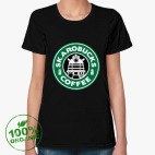 Женская футболка органик