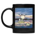 Кружка цветная UV-DTF