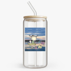 Банка с бамбуковой крышкой