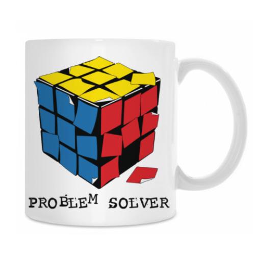 Кружка с принтом Кубик Рубика | Rubiks Cube