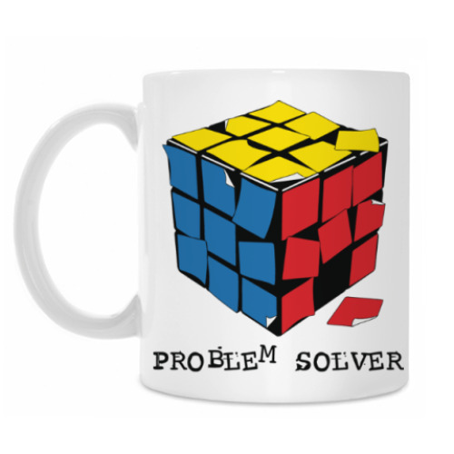 Кружка с принтом Кубик Рубика | Rubiks Cube