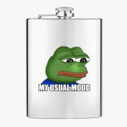 Фляжка стальная