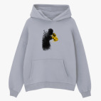 Толстовка худи оверсайз