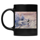 Кружка цветная UV-DTF