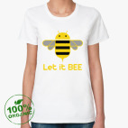 Женская футболка органик