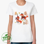 Женская футболка органик