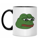 Кружка двухцветная