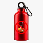 Металлическая бутылка 400 мл UV-DTF