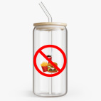 Банка с бамбуковой крышкой