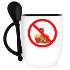 Кружка с ложкой