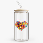 Банка с бамбуковой крышкой