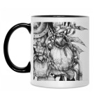 Кружка двухцветная