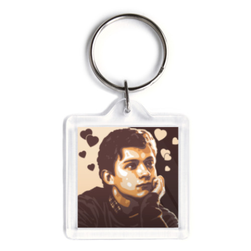 Брелок с принтом Tom Holland