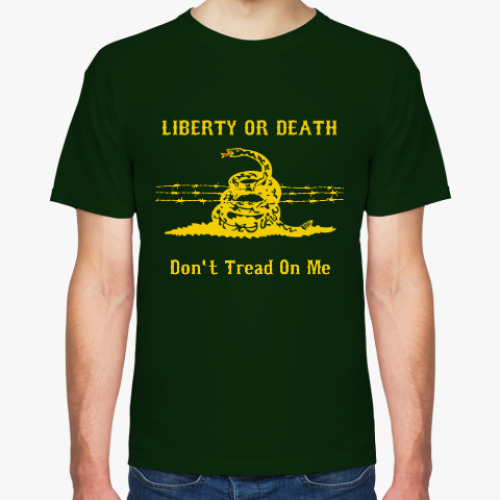Футболка с принтом Liberty Or Death