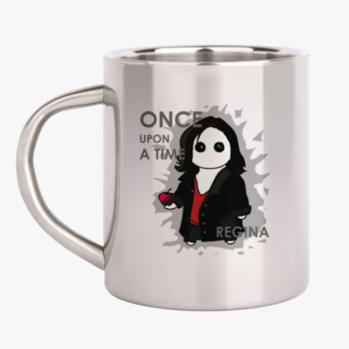 Кружка металлическая с принтом Once Upon A Time OUAT