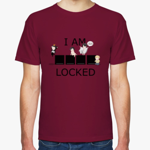 Футболка с принтом I Am Sherlocked
